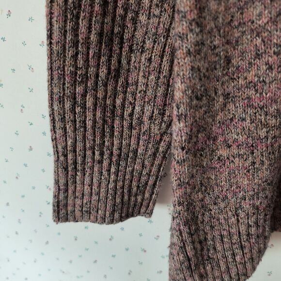 J Jill Sweater Womens 3X Multicolor Marled Pullover Turtleneck Relaxed Cozy - Picture 9 of 15